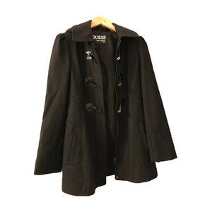 NWOT Dark Gray Guess Coat Size M